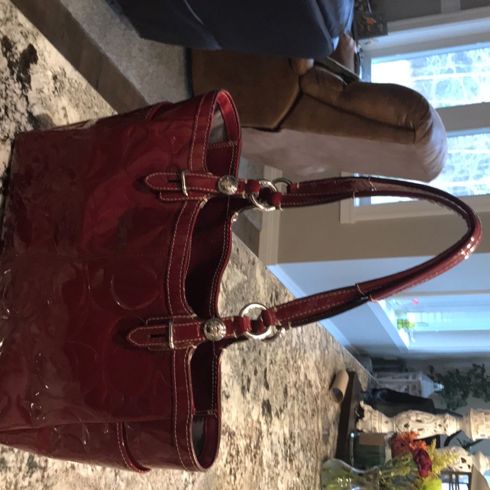 Beautiful coach handbag for the holidays!